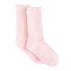 Sosete roz cu volanase NOWEAR