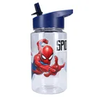 Spider-Man, Drink Up, sticla da apa cu pai, albastru, 450 ml