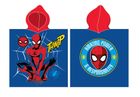 Spider-man, prosop tip poncho, cu gluga, 55-110 cm