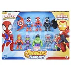 Spidey si Iron Man, Avengers Team-Up, set de 7 figurine