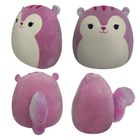 Squishmallows, Allina the Squirrel, jucarie de plus, 19 cm