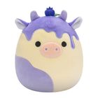 Squishmallows, Benito, Blueberry Cheesecake Cow, jucarie de plus, 19 cm