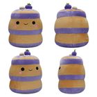Squishmallows, Paden Blueberry Pancake, jucarie de plus, 19 cm