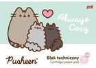 St.Majewski, Pusheen, caiet de schite A4, alb, 10 pagini