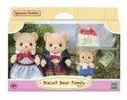 Sylvanian Families, Biscuit Bear Family, set de figurine, 5851