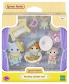 Sylvanian Families, Nursery Concert, figurine cu accesorii, 5817