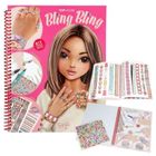 Top Model, Bling Bling, carte de colorat cu set pentru confectionarea bijuteriilor