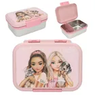 Top Model, cutie pentru pranz din otel inoxidabil cu compartimente, 13,5-18-7,5 cm