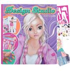 Top Model, Design Studio, set creativ cu sabloane si autocolante