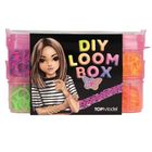 Top Model, set de elastice pentru confectionarea bratarilor, in cutie