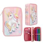 Top Model, Unicorn Ylvi, Sugar Pop, penar dublu cu rechizite scolare, roz