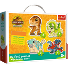 Trefl, Baby Classic, Jurassic World, puzzle, 18 piese