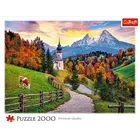 Trefl, Bavarian Alps, puzzle, 2000 piese
