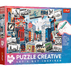 Trefl, Creative, London, England, puzzle, 500 piese