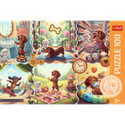 Trefl, Dachshund's Day, puzzle, 100 elemenów