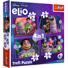 Trefl, Elio, puzzle 4in1, 207 piese