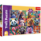 Trefl, Funny Animals, puzzle, 300 piese