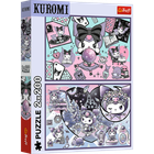 Trefl, Hello Kitty, Kuromi, puzzle, 2-200 piese
