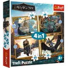Trefl, How To Train Your Dragon, puzzle 4in1