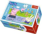 Trefl, Mini, O zi fericita Peppa Pig, puzzle, 54 elemente