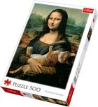 Trefl, Mona Lisa si pisoiul ce toarce, puzzle, 500 piese