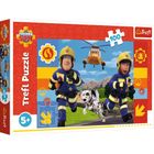 Trefl, Pompierul Sam, puzzle, 100 piese