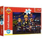 Trefl, Pompierul Sam, puzzle, 60 piese