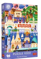 Trefl, Premium Plus, The Art of Colour, Budapest, puzzle, 1000 piese