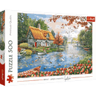 Trefl, Quiet Harbour, puzzle, 500 piese