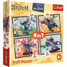 Trefl, Stitch The Movie, puzzle 4in1, 207 piese