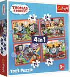 Trefl, Thomas & Friends, puzzle 4in1, 207 piese