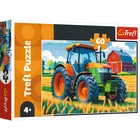 Trefl, Tractor, puzzle, 60 piese