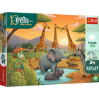 Trefl, Trefliks, Inspired By Nature, Gasca vesela, puzzle, 100 piese