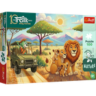 Trefl, Trefliks, Inspired By Nature, Lei, puzzle, 100 piese