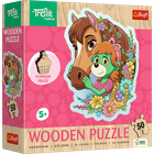 Trefl, Trefliks, puzzle din lemn, 50 piese