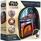 Trefl, Wood Craft, Star Wars, The Mandalorian, puzzle din lemn, 160 piese