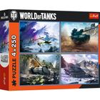Trefl, World of Tanks, puzzle, 4-250 piese