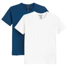 Tricou din bumbac pieptanat 2-pack NOWEAR