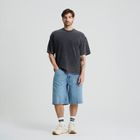 Tricou oversize din bumbac pieptanat NOWEAR