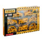 Truck, masinute de constructii, set de vehicule, 8 buc.