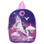 Unicorn Academy, It's Fate, rucsac pentru prescolar, violet
