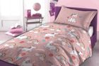 Unicorn, Fluo, set lenjerie de pat single, 160-200 cm