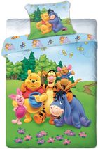Winnie The Pooh, set lenjerie de pat single, 160-200 cm