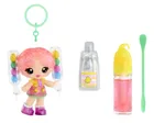 Yummiland, Lip Gloss Doll, Rainbow, mini papusa + luciu de buze DIY