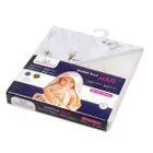 Babymatex, Maxi, halat de baie din bumbac froté pentru bebelusi, gri, 100-100 cm