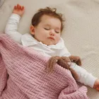 BabyOno, Paturica din bumbac organic, roz