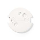 BabyOno, set protectie priza cu adeziv si capac rotativ, 6 buc.