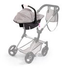 Bayer Design, Deluxe Car Seat, scaun auto pentru papusi, gri