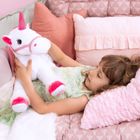 Bayer Design, unicorn de plus, jucarie interactiva, 40 cm
