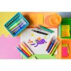 Bic, Kids, Comfort Jumbo, carioci, 12 culori